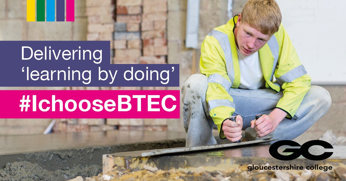 Gloscol's tweet photo. Still unsure what you want to do this September? Why not turn your passion into a career with #GC and our offering of #BTEC courses? https://t.co/fMGmpVMODW
Whether you're planning for this year or next find out more at our May Open Evenings: https://t.co/2ilBTdVUDO #IchooseBTEC https://t.co/hEKOdTEUVp