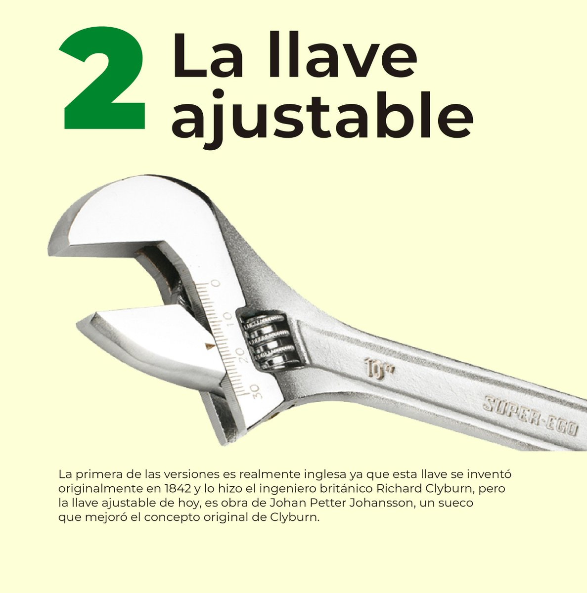 Uno de los inventos que creemos que no sabias que había sido en Suecia e igual que nosotros a facilidado los procesos de trabajo, es la llave ajustable (llave inglesa) 
Conoce más sobre nosotros en 
msystemcolombia.com
#llaveinglesa #llaveajustable #herramientas #automóvil