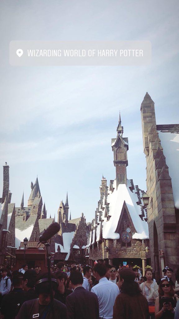 TaylorHill__JP's tweet photo. TaylorのInstagramストーリーより

ユニバーサルスタジオジャパンを満喫✨🏰
手紙渡せた子うらやましい😊 https://t.co/QfkuzGhLsK