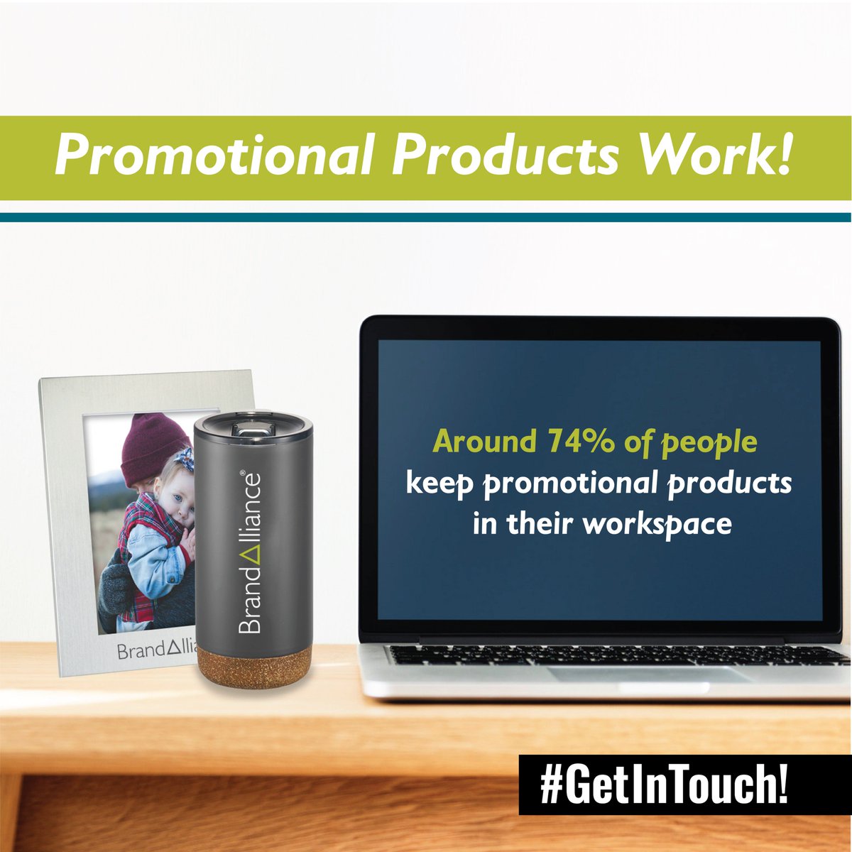 What’s your favorite promo item at your desk? #GetInTouch! #PowerofPromo #PPWWeek
