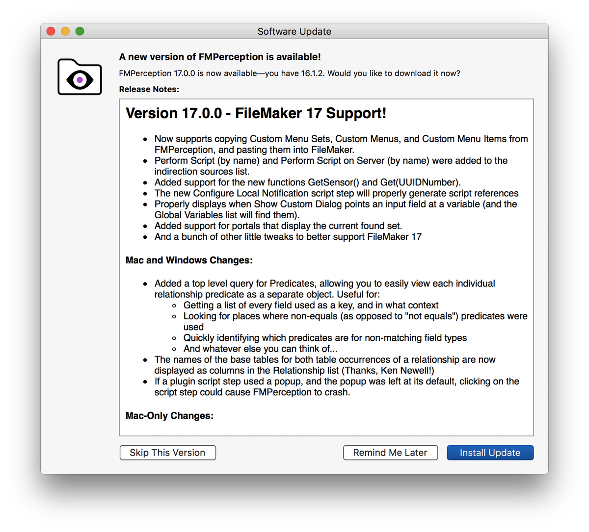 p388cell's tweet photo. #FMPerception バージョンアップ!
#FileMaker https://t.co/GkyJ5Aw9fk
