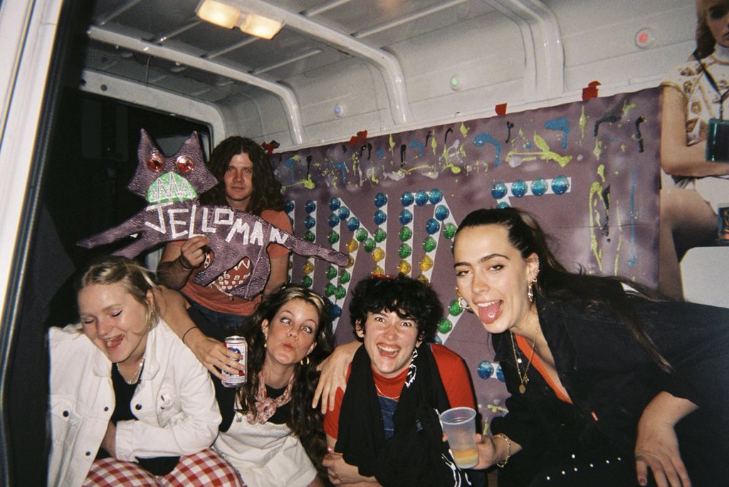 Filming is still in progress so here’s a photo from a recent disposable camera w/ Jelloman + <a href="/hindsband/">hind𝓼 ☻</a> in Philly #jellomanifuwill