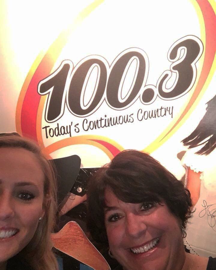 cekubeja's tweet photo. Lori and I had a FABULOUS time hanging out with @Q100OpieJoe &amp; @TheCarinaLime LIVE at @Q100Country discussing Leukemia Lymphoma Society’s MWOY, my campaign and the Grand Finale happening this upcoming Friday! 

🔴DON’T forget to DONATE🔴
https://t.co/Sm5ZXaBIyO https://t.co/6veAixkviy