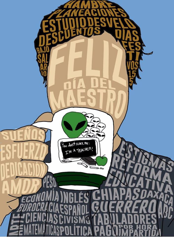 Feliz #DiaDelMaestro A todos los que inspiran, a los verdaderos maestros. A esos que ven en la docencia, una labor en que se entrega alma y corazón. Un maestro enseña, forma y da parte de su ser para lograr ciudadanos de bien.