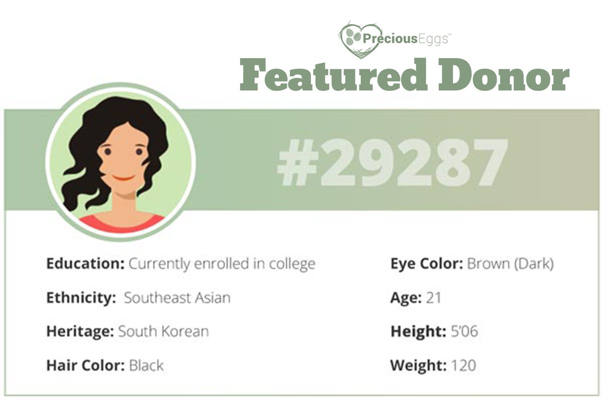 Meet our new high demand donor preparing to cycle in June! Her fresh eggs will soon be available with our egg-sharing options! View full donor profiles on our website: preciouseggs.com/our-donors/ #donor #ivf #eggdonation #donoregg