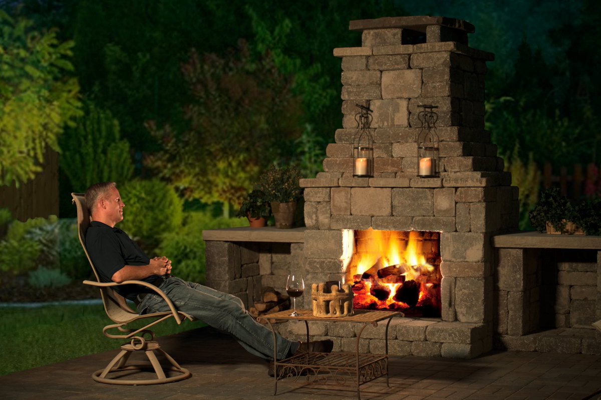 MeeksLumber's tweet photo. Warmer weather is finally here to stay and you deserve a relaxing evening. Let Meek's help you out with our collection of outdoor fireplaces from #Romanstone. Stop by your local @MeeksLumber today to see all the possibilities. #Meeks #OutdoorFireplace #TheBuildersChoice https://t.co/8VM0yesUQ0