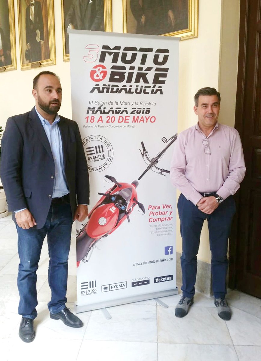 Presentado el III Salón Moto&amp;Bike Andalucía, que se celebra desde el viernes hasta el domingo.

• La feria reúne unas 60 marcas en el Palacio de Ferias y Congresos de Málaga.

🔗 goo.gl/rxfsd2

#MotoBikeAndalucía #Novedades #Ofertas #Exhibiciones #Pruebas #DosRuedas
