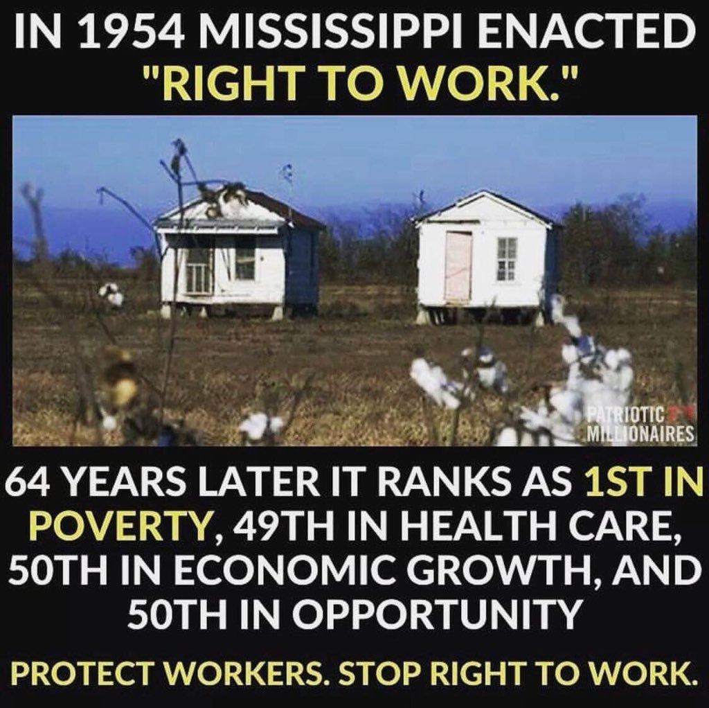 GlennBobWhite's tweet photo. Better known as “RIGHT TO WORK FOR LESS” #NoRighttoWork @Ireland0828 @MR_PRIME69 @TeaPainUSA @chris_frydenger @yorksterbad @milesjreed @JimKilbane https://t.co/TriPsAhW0W