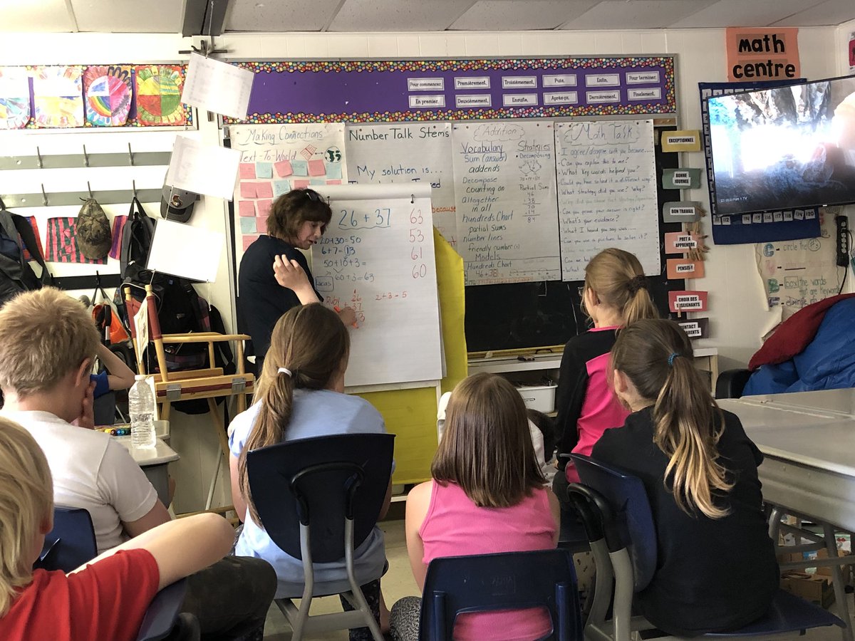 OLG_Westmeath's tweet photo. Thank you @LynnDenault for visiting OLG yesterday. Your work with both staff and students was greatly appreciated. #NumberTalks #MathStrings #LifeLongLearners #smallschoolbigheart https://t.co/3vGnW1ReRw