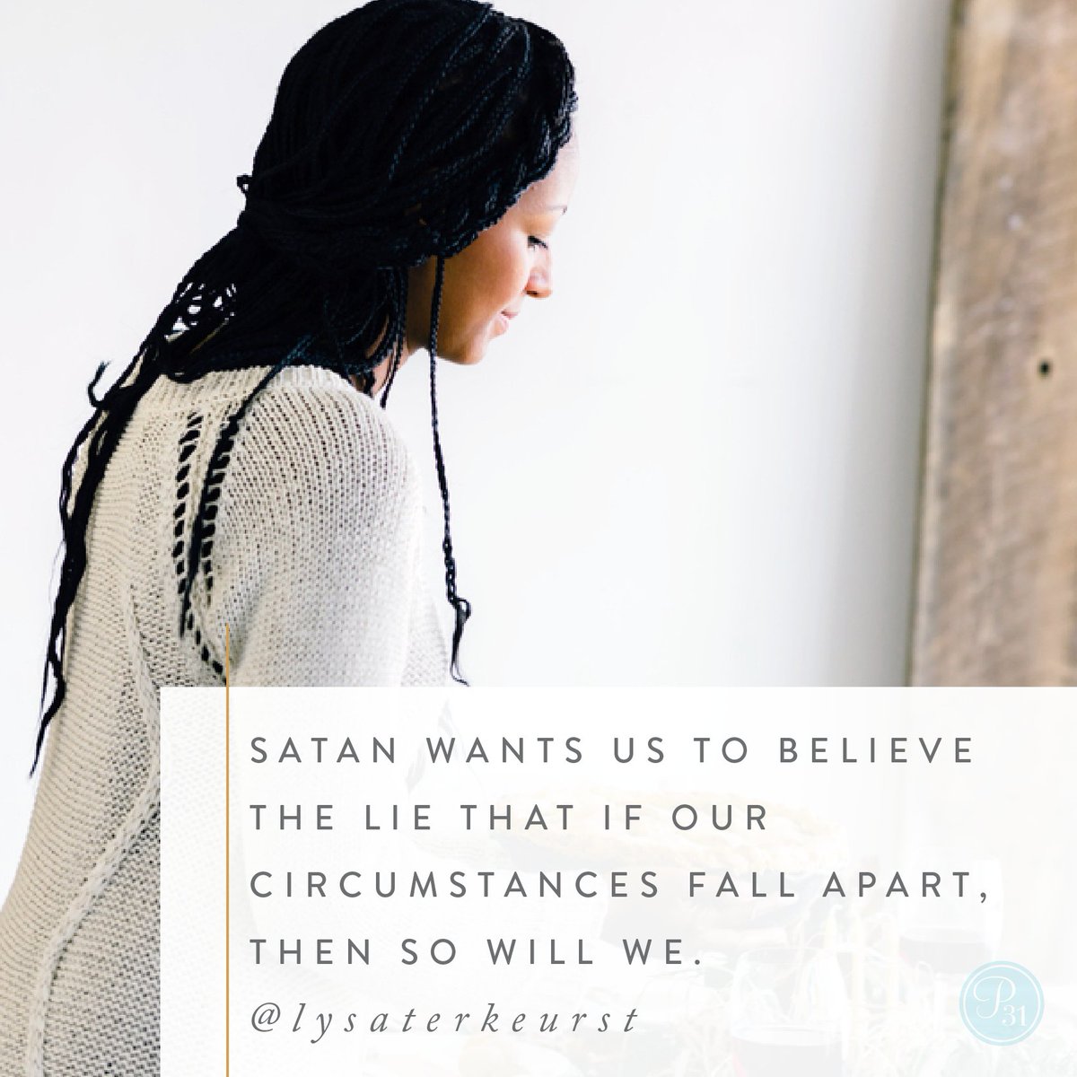 Satan is a liar. God is a Redeemer. A Healer. The Author of hope. The great I AM. And I will trust Him.