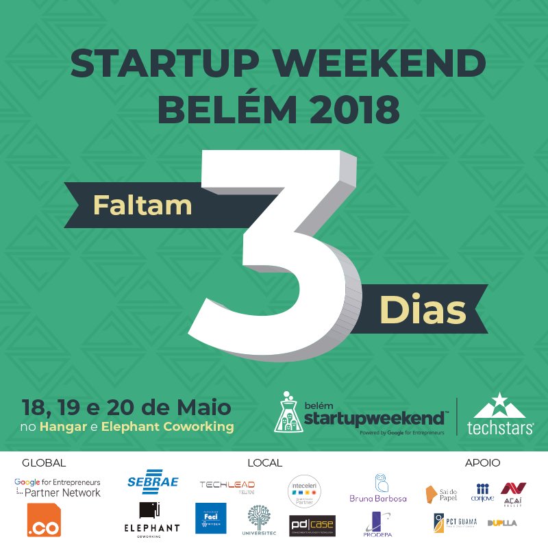 swbelem's tweet image. Venha fazer parte desse grande movimento empreendedorista! #SWBelem2018