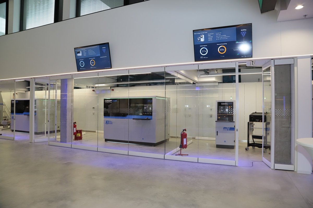 GEAdditive's tweet photo. From prototyping to production? Our AddWorks experts at our Customer Experience Centers in #Munich and #Pittsburgh can help you design additive-parts and determine post-processing steps to achieve your result. #PrototypingWeek #ExperienceGEAdditive https://t.co/lb07D8sJdd