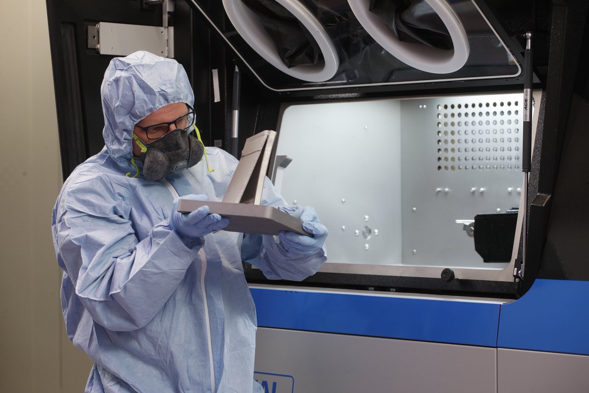 GEAdditive's tweet photo. From prototyping to production? Our AddWorks experts at our Customer Experience Centers in #Munich and #Pittsburgh can help you design additive-parts and determine post-processing steps to achieve your result. #PrototypingWeek #ExperienceGEAdditive https://t.co/lb07D8sJdd