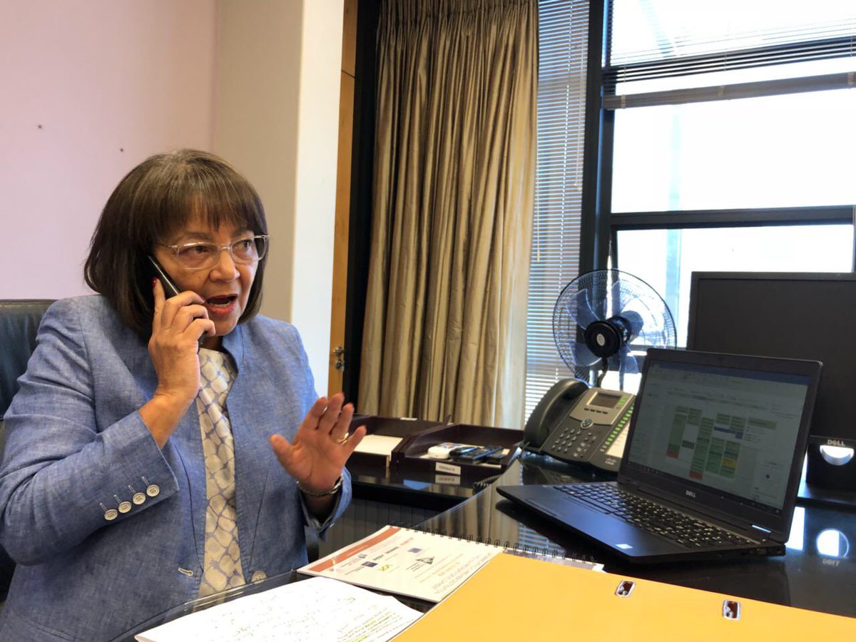PatriciaDeLille's tweet photo. Back at work. For the sake of the people of Cape Town, for the sake of good governance, let us rise above our differences and put the people of #CapeTownFirst https://t.co/zd8dZ4vdUG