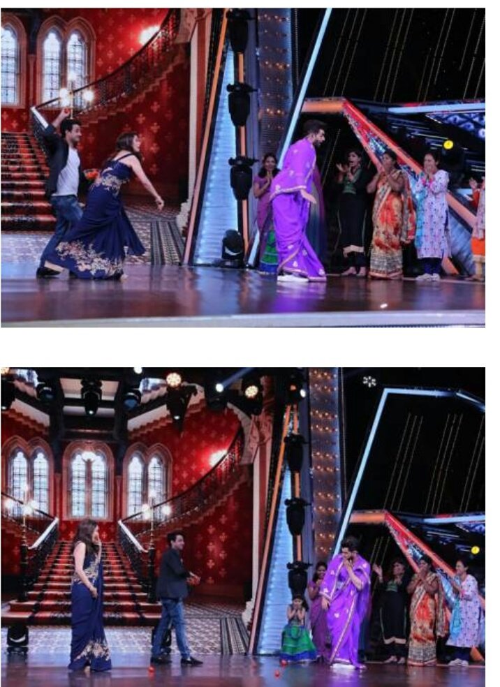 sadiarahman348's tweet photo. 😂😂😂😂😃 look Miss @jaybhanushali0 as @MadhuriDixit mam from #humaapkehaikaun can't wait to see this funny episode of #DiDLittleMaster https://t.co/G8jtT2havr https://t.co/esTAZlK4I9