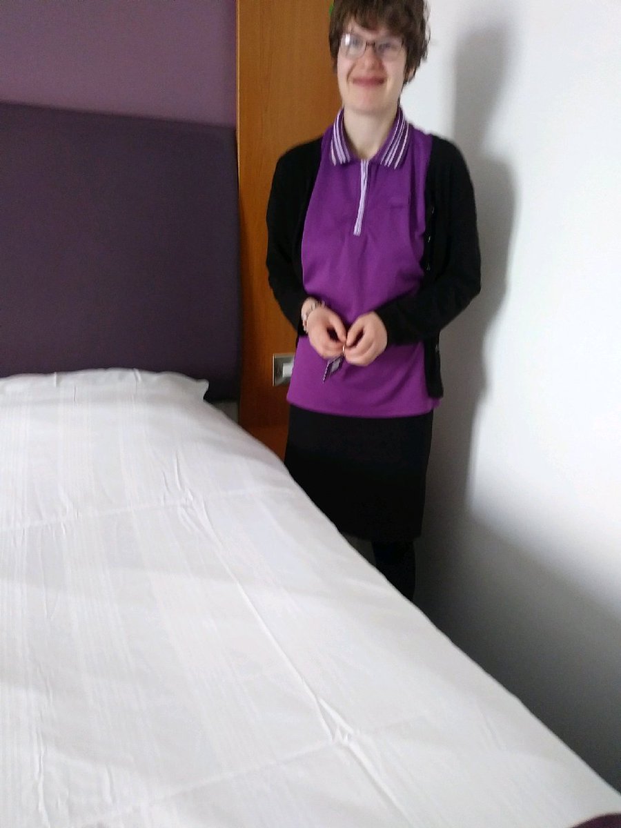 Deputy head housekeeper doing some training today, great bed Susie 👍🏼😀 <a href="/OswestryPI/">Oswestry PI</a> <a href="/DerwenCollege/">Derwen College - Post-16 specialist college</a> <a href="/paulallancurtis/">Paul Curtis 💙</a> <a href="/sarahcrowther7/">sarah crowther</a> <a href="/placemadebyyou/">A Place Made By You</a> @louorritt50 <a href="/Welshy1992/">Sam</a>