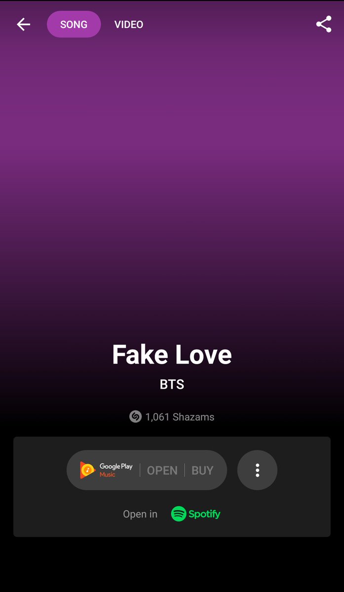 lNDOMY's tweet photo. [INFO] ARMY, lagu "Fake Love" sudah bisa kamu shazam loh!💡

Yuk kita shazam "Fake Love" dari cuplikan yang ada di Teaser 1! 🌀🌀🌀

#iVoteBTSBBMAs @BTS_twt https://t.co/uEnlpJiqIC