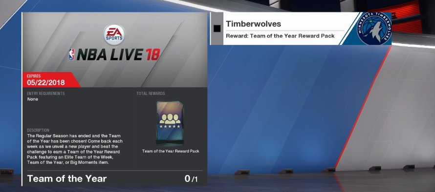 jordan23ww's tweet photo. @EASPORTSNBA @NBALIVE_UT @NBALiveMovement @NBALiveOfficial @NBALiveBR @JoystickJocks Today in LUT! #TeamofTheYearSolo Team of the Year Karl Anthony Towns added to TOTY packs! #TOTYPacks #FundamentalPacks https://t.co/YrrTSRwYfN