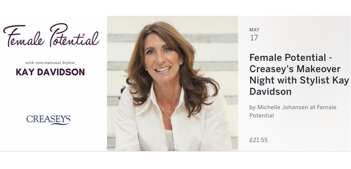 ASKAYStyle's tweet photo. Don't miss out on an evening of fashion, fizz and great style advice with Kay. Only a handful of tickets left so book yours now before it's too late  #Style #LadiesNight #StyleTips #StyleTricks https://t.co/CSRdvp5oLS @fempotential @CreaseysGSY @EventGuernsey https://t.co/tMVNQxHlHa