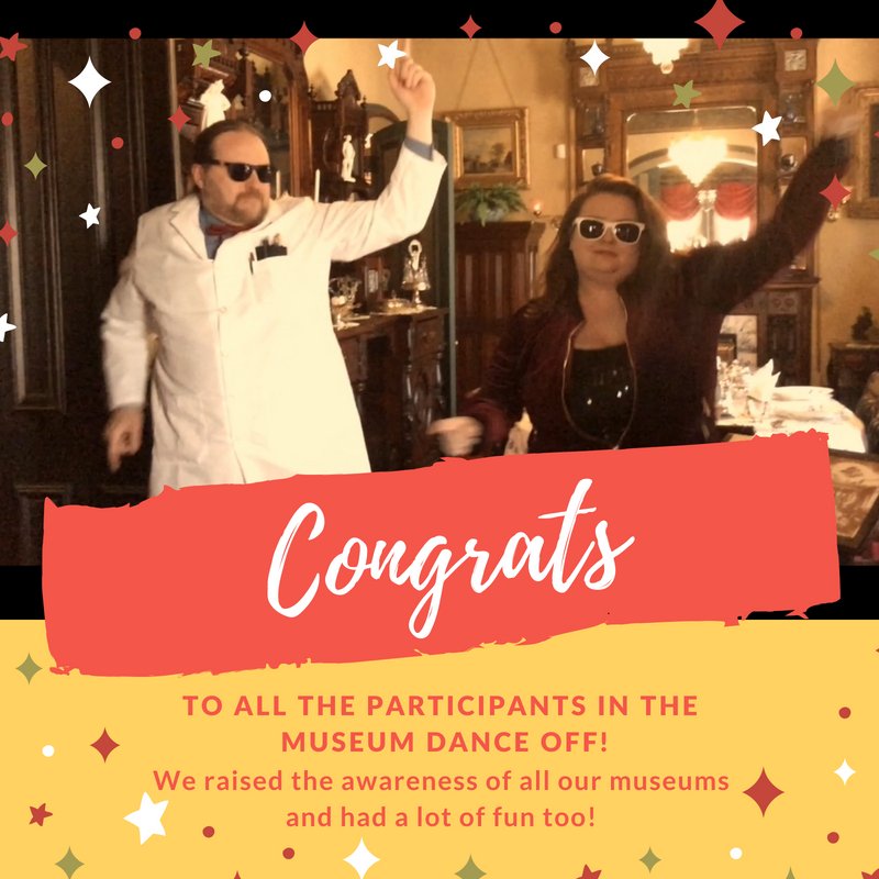 GlanmoreNHS's tweet photo. Congratulations to the South Canterbury Museum (New Zealand) on their big win in the Museum Dance Off! To all the other museums that took part, we salute you! Finally, for Maggie, a huge thank you for organizing this fun competition over the past 5 years! #MDO5 https://t.co/P3kmT8zDS6