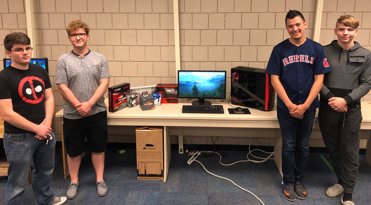 Plus1rosales's tweet photo. Students did a great job on their custom builds! #handson experience #cteworks @AtticaSchools @WRCTE1 @IvyTechCC @fryselectronics https://t.co/7KCA5PSvzQ