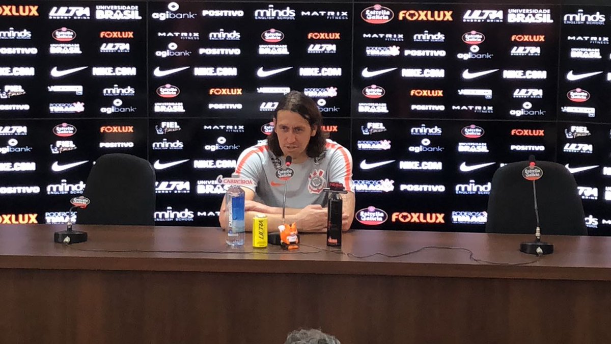 Corinthians's tweet image. Convocado para Copa do Mundo, Cássio atende a imprensa no CT Joaquim Grava



#VaiCorinthians #VaiBrasil