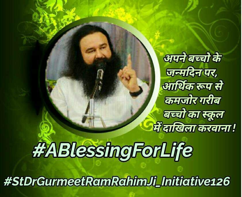 ThisIsMohit777's tweet photo. #SaintDrGurmeetRamRahimJi_Initiative126
#ABlessingForLife 

Really Great!!!
It's unique way of celebrating our birthday by doing welfare! 👍
@derasachasauda 
@Gurmeetramrahim https://t.co/IxIJUkvzWM