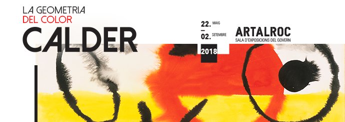 AgendaAD's tweet photo. Del 22/05 al 2/09, a l'#ARTALROC, #Calder #LaGeometriaDelColor. Inauguració: dimarts 22 de maig, a les 20 h. https://t.co/1Yc6padpIF #exposició #guaixos #TheRedCrescent #mòbil #escultor #dibuixosenlespai #Agenda #Andorra #Quèfem? https://t.co/vPyW5rtQaA