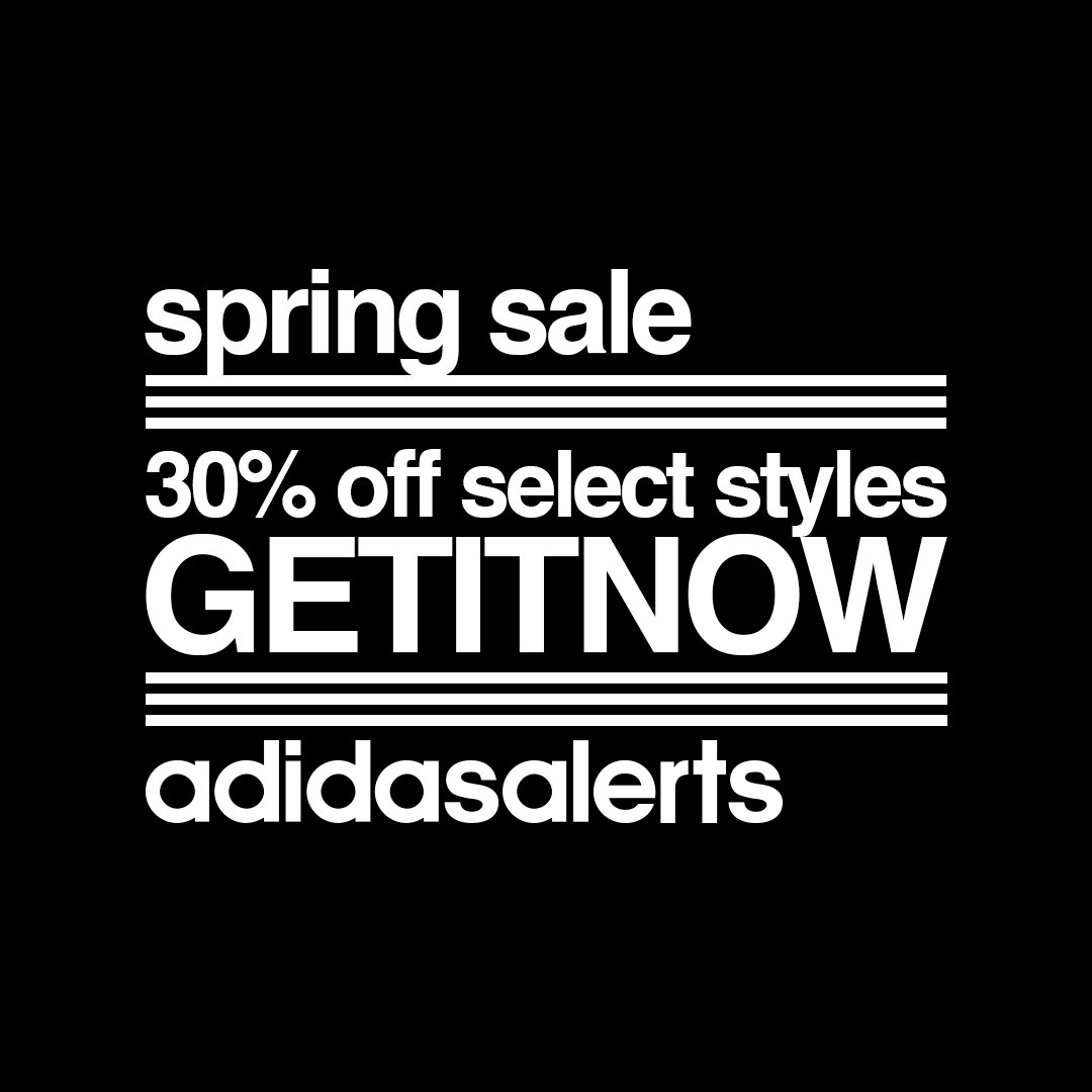 adidas spring sale