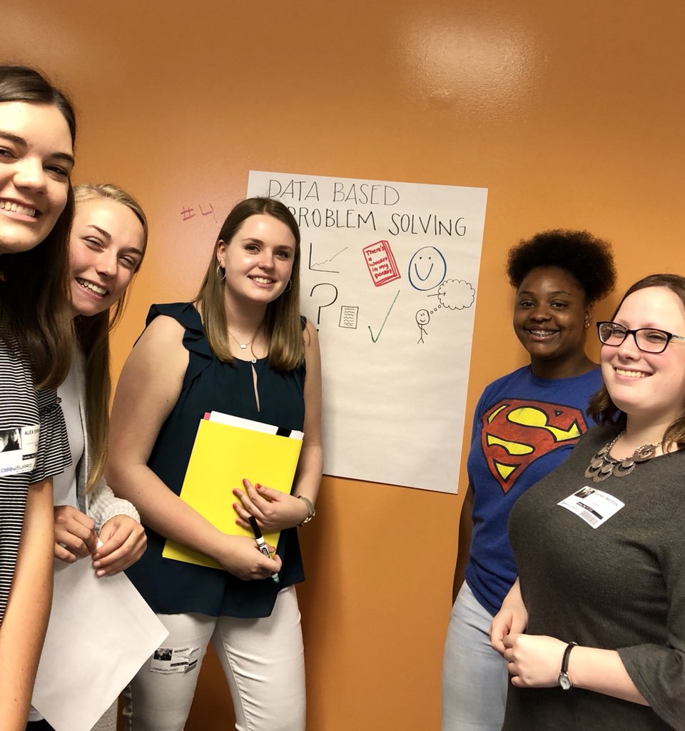 SELKristin's tweet photo. Unpacking mtss critical components with #futureteachers18 @MrsKToms @WCPSSProfLearn #wakemtss https://t.co/bhtWc9DMB9