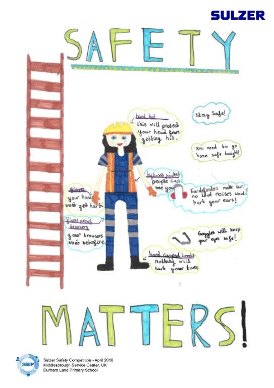 SulzerLtd's tweet photo. Let's celebrate the #InternationalDayOfFamilies with these awesome drawings ✏️🎨 The talented kids of the Durham Lane Primary School, UK, created new #healthandsafety posters that will be used throughout Sulzer’s UK network. #safebehavior #Sulzer https://t.co/LPS284aBi5