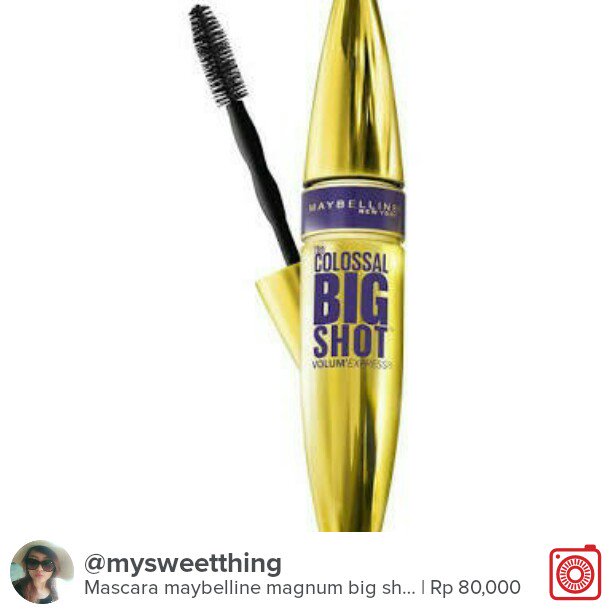 Selling Mascara maybelline magnum big shot lo... Rp 80,000 carousell.com/p/169748530 #carousell <a href="/carousell_id/">Carousell Indonesia</a>