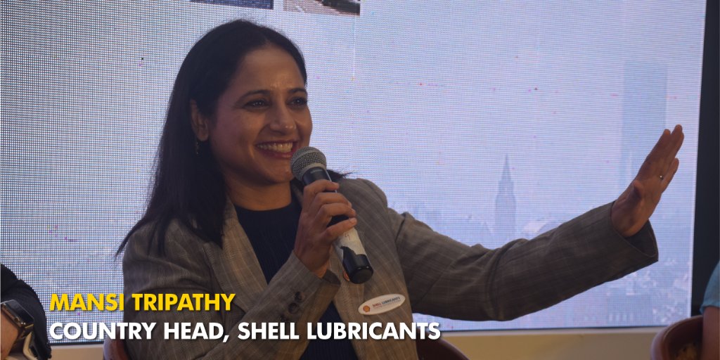 Shell_India's tweet photo. “We pride ourselves on working together with customers to improve their maintenance practices and their competitive advantage. We've helped companies achieve cost savings of INR 57 crores so far.”, says @mansitripathy. https://t.co/b4eCVDpPVM #PowerOfPartnerships https://t.co/3gLDtZQtqk