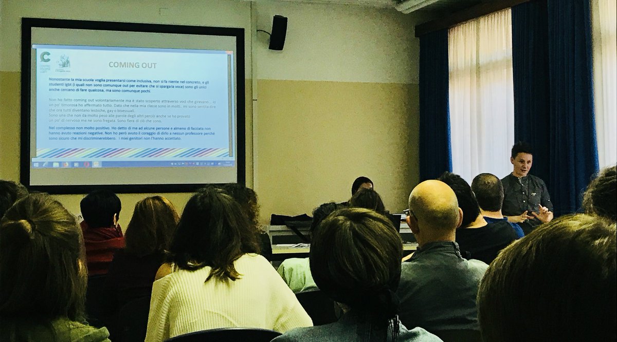 Insieme a Progetto Alice, presentiamo i risultati della ricerca Be Proud! Speak Out! sulle esperienze dei e delle adolescenti #LGBTQI nelle #scuole italiane. #educazione