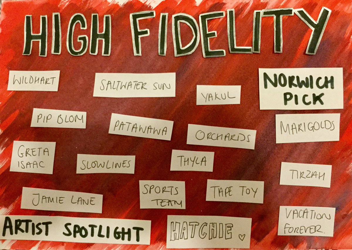 HIGH FIDELITY tweet media