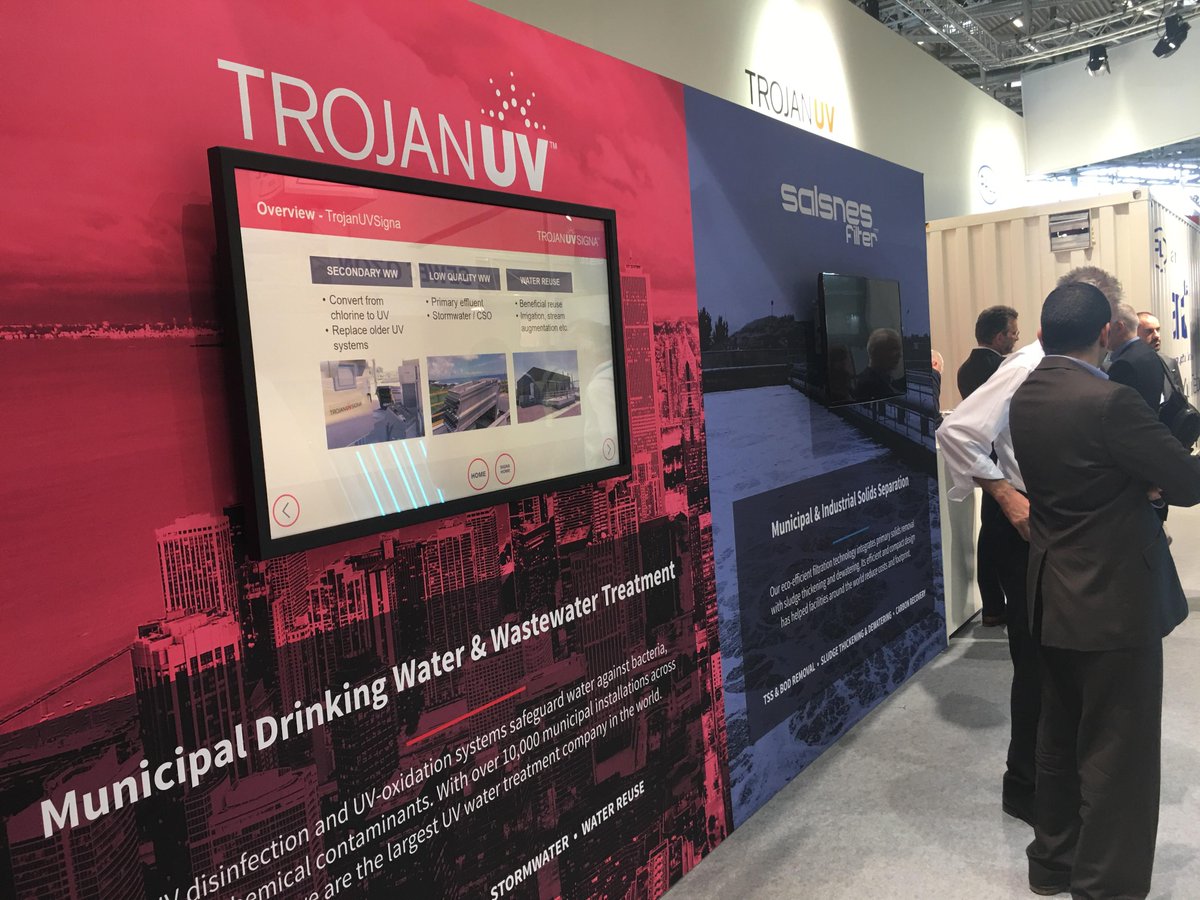 trojanuv's tweet photo. It’s the second day of #IFAT2018 - what a great event so far! Drop by our Booth 526, Hall A3 and say hi (we're sharing with @SalsnesFilter and #pallwater): https://t.co/qaOwY84hlh cc/ @IFATworldwide https://t.co/XOOm4AJoi0