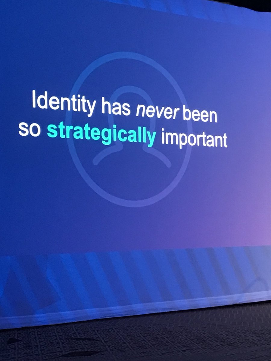 jsutera654's tweet photo. Identity has taken center stage for security programs today. This is a huge shift from even just a couple of years ago. #SPNav18 #identityispower https://t.co/DXJ37VFR7h