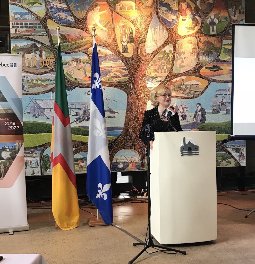 SaguenayLac's tweet image. La ministre du Tourisme, Madame Julie Boulet, est d’avis qu’il faut inspirer et engager le touriste dans le monde numérique. #StratNumQc #Saglac #cestgeant