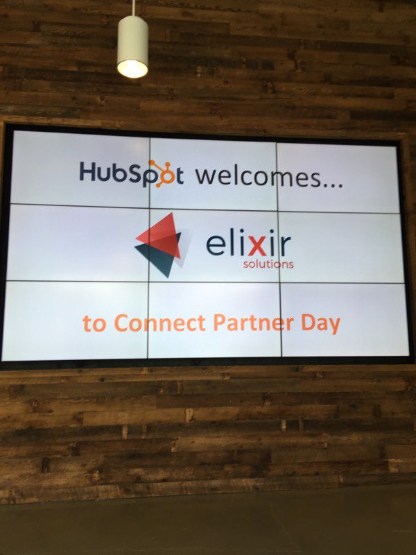 ElixirBelgium's tweet image. Thanks @HubSpot for hosting us last week at #ConnectPartnerDay. We made great new connections and learned exciting things about HubSpot new directions #HubSpotPlatform #HubSpotServiceHub #ServiceHub