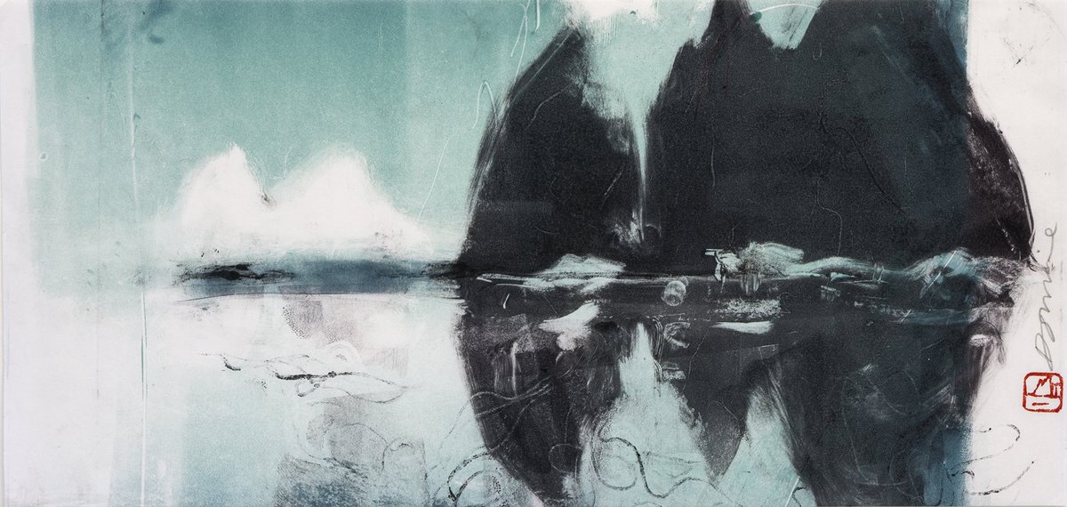 RoyalScotAcad's tweet photo. #KateDownie's beautiful monoprints are currently on show in the #AcademiciansGallery, alongside prints by #StuartDuffin #PaulFurneaux #DeliaBaillie #JessicaHarrison #MarionSmith & #FrancesWalker - on show until 10 June & all available to purchase - https://t.co/VWuuMbLtml https://t.co/Z5NWnzjOJ5