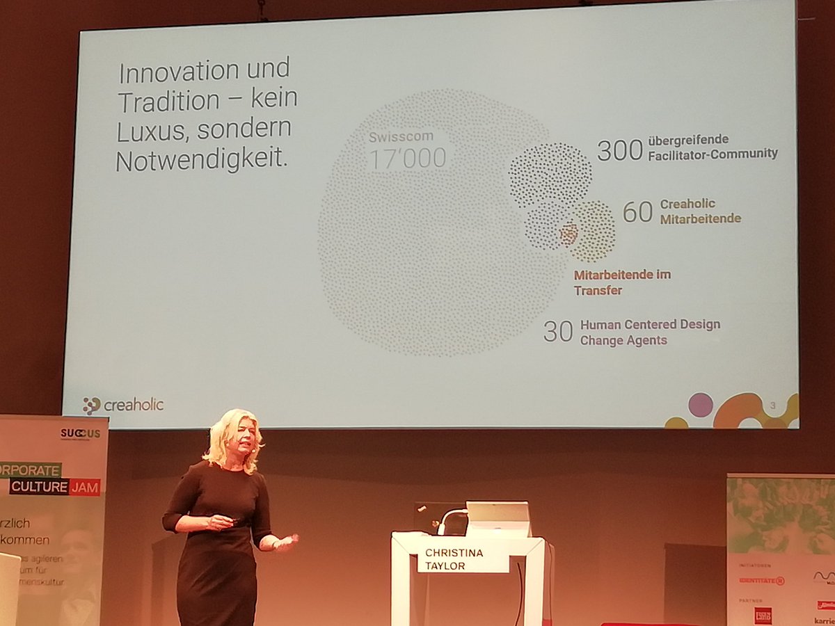 APrettenhofer's tweet image. Angriff der #Killererbsen: agile und aggressive Innovationszellen verändern eine große Organisation. Christina Taylor bringt ugly babies (ungeliebte Ideen) zur Umsetzung #CCJ18