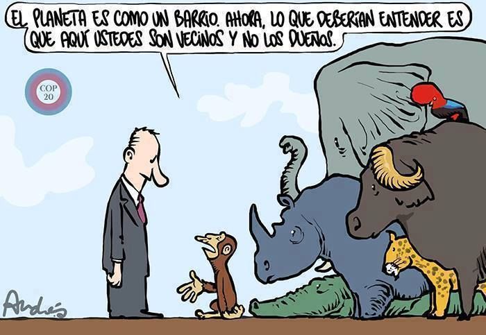 No somos dueños, somos vecinos...