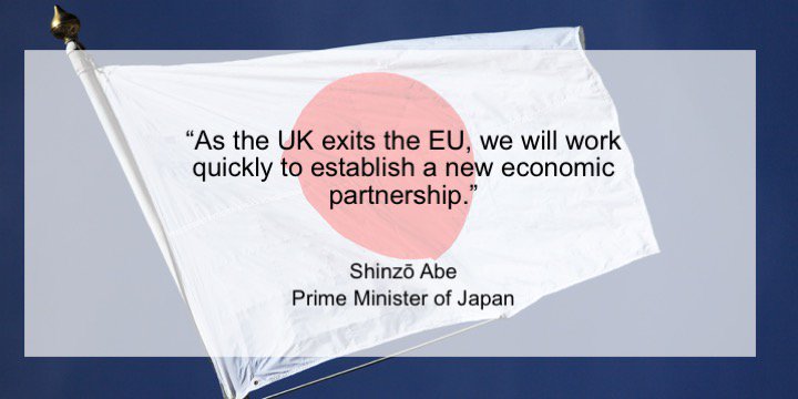 Asian markets are some of the fastest growing for UK services. Japan and UK trade was worth £27.6bn last year, 13.9% ⬆️ on 2016.  
We’re working together to build even stronger trading ties #FreeTradeUK