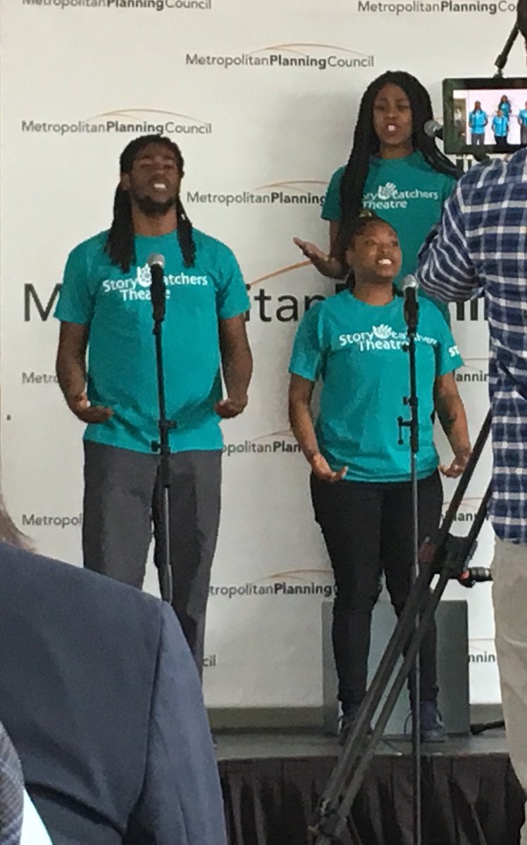 WoodsFundChi's tweet photo. #ImagineMore @Storycatchers1 at the @Metroplanners report launch...this is a fantastic presentation #buildavillage #imaginemore #wewontstandaloneanymore https://t.co/OW0erDC82W