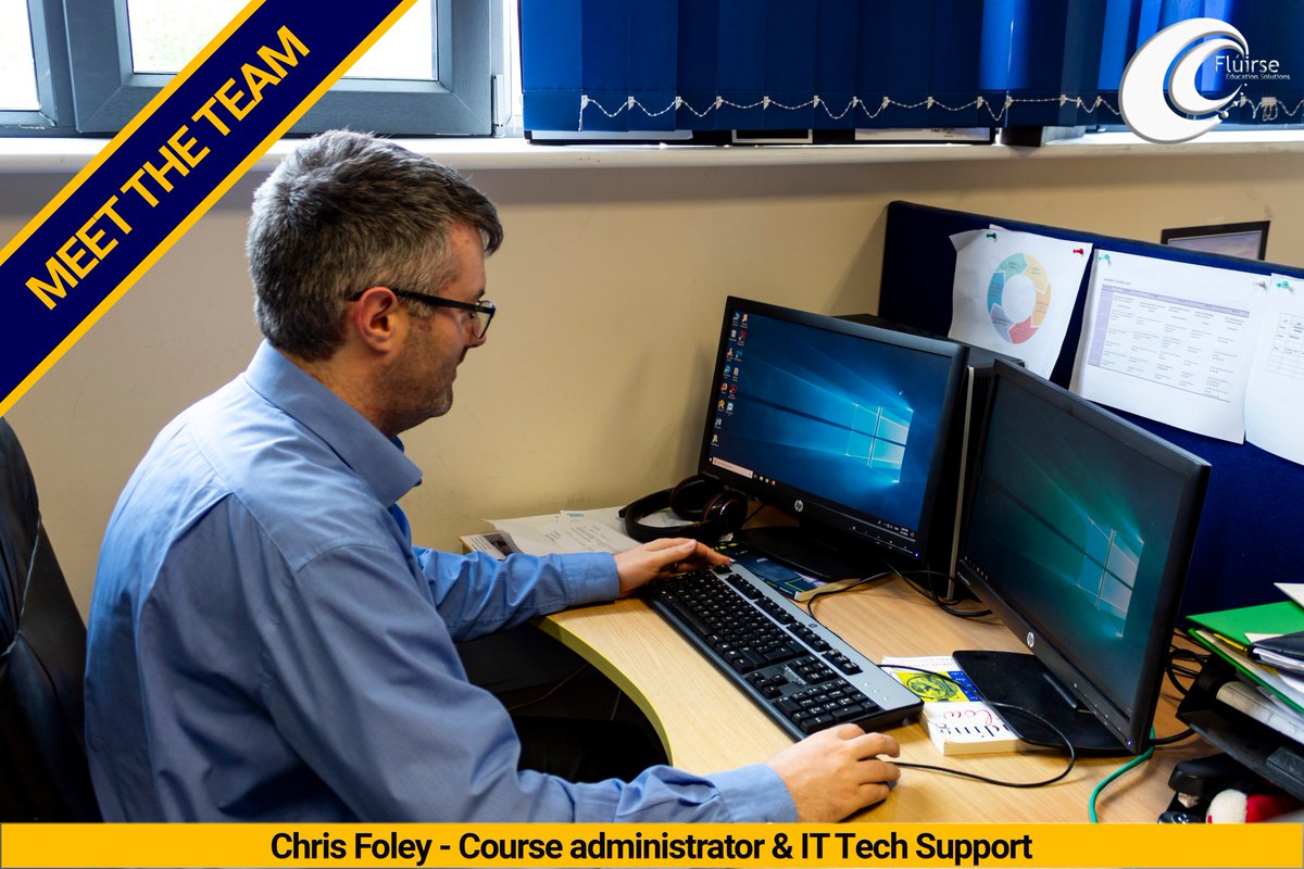 FluirseSummer's tweet photo. In this weeks “Meet the Team” at Fluirse Teacher Summer Courses🖍️📚 We have Chris Foley one of our Course Administrators. Chris has been a part of Fluirse since 2014 and also plays a vital role as head of our IT Tech support.
#Fluirseteachersummercourses #fluirse2018 https://t.co/YbRUzZj4hJ