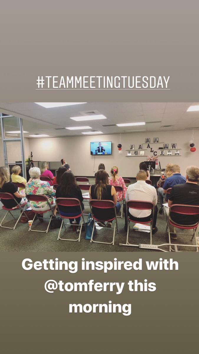 kwcoastalbend's tweet photo. Thanks for the inspiration @tomferry! #kwcb #teammeetingtuesday https://t.co/EJ2L1syPgF