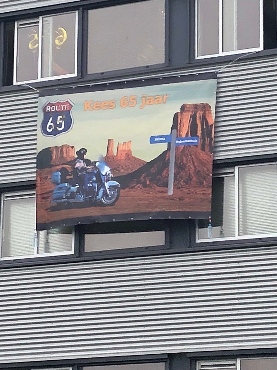 Deze mijlpaal kon niet zomaar voorbij gaan. Mooie aktie van de collega’s van Hitma Instrumentatie! Van harte gefeliciteerd Kees.