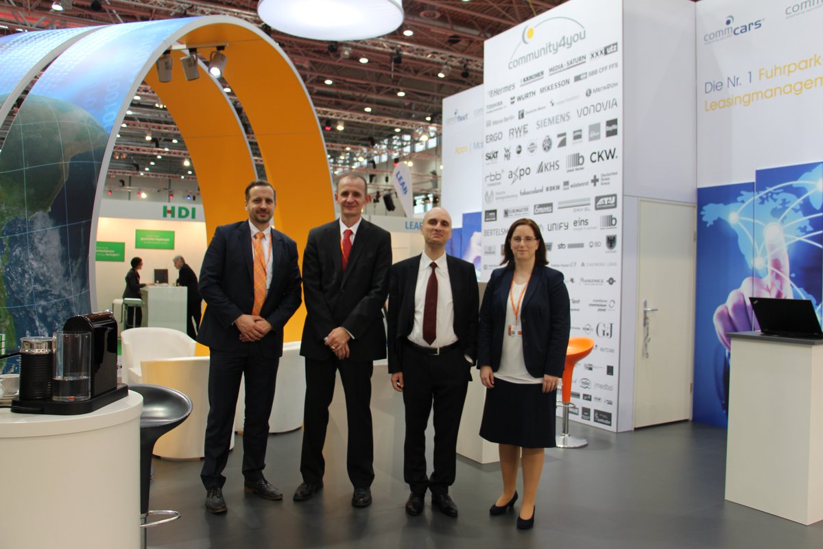 community4youEN's tweet photo. #Flotte! Der #Branchentreff 2018: Future-proofing the digital fleet with the innovative #commfleet product line: #community4you AG presented its intelligent software solutions at the trade fair in Düsseldorf on March 21st to 22nd.
https://t.co/6Q9s0ytFjJ https://t.co/tvT4l4B9UJ