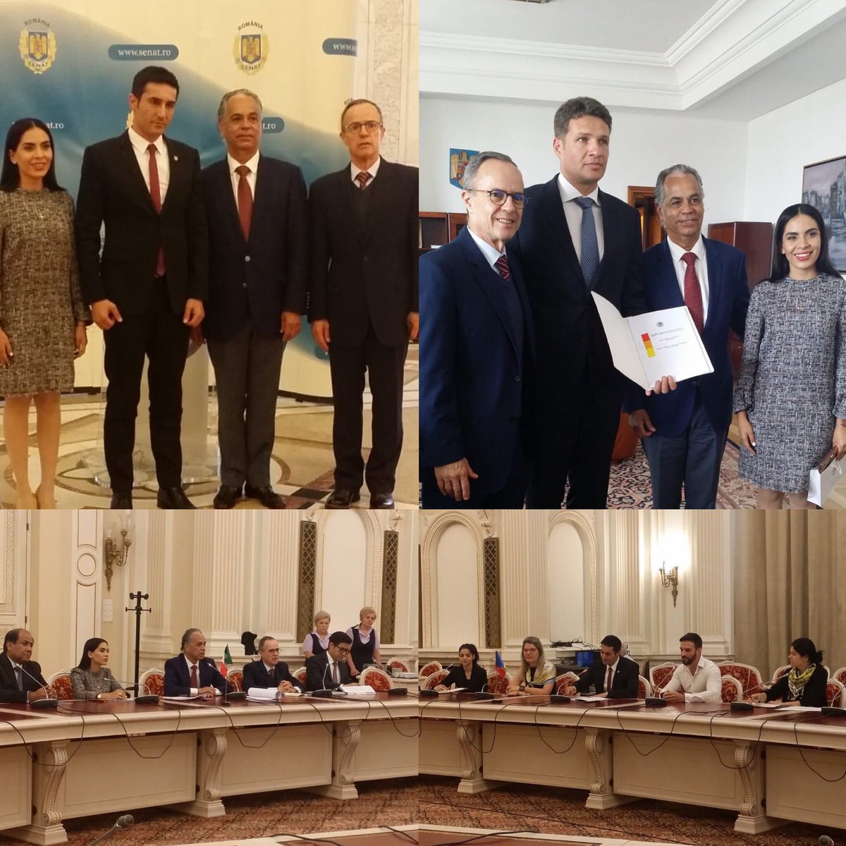 EmbaMexRum's tweet photo. Președintele #ComPolExt @VictorGiorgana @Mx_Diputados s-a întâlnit cu liderii @SenatRomania și ai #CamereiDeputaților #România, Senatorul #ClaudiuManda și Deputatul #GeorgianPop #DialogInterparlamentar 🇲🇽🇷🇴#Cooperare #Migrație #AcordulGlobalMx_UE #AlegeriMx2018 # https://t.co/QGtl51Cdvq