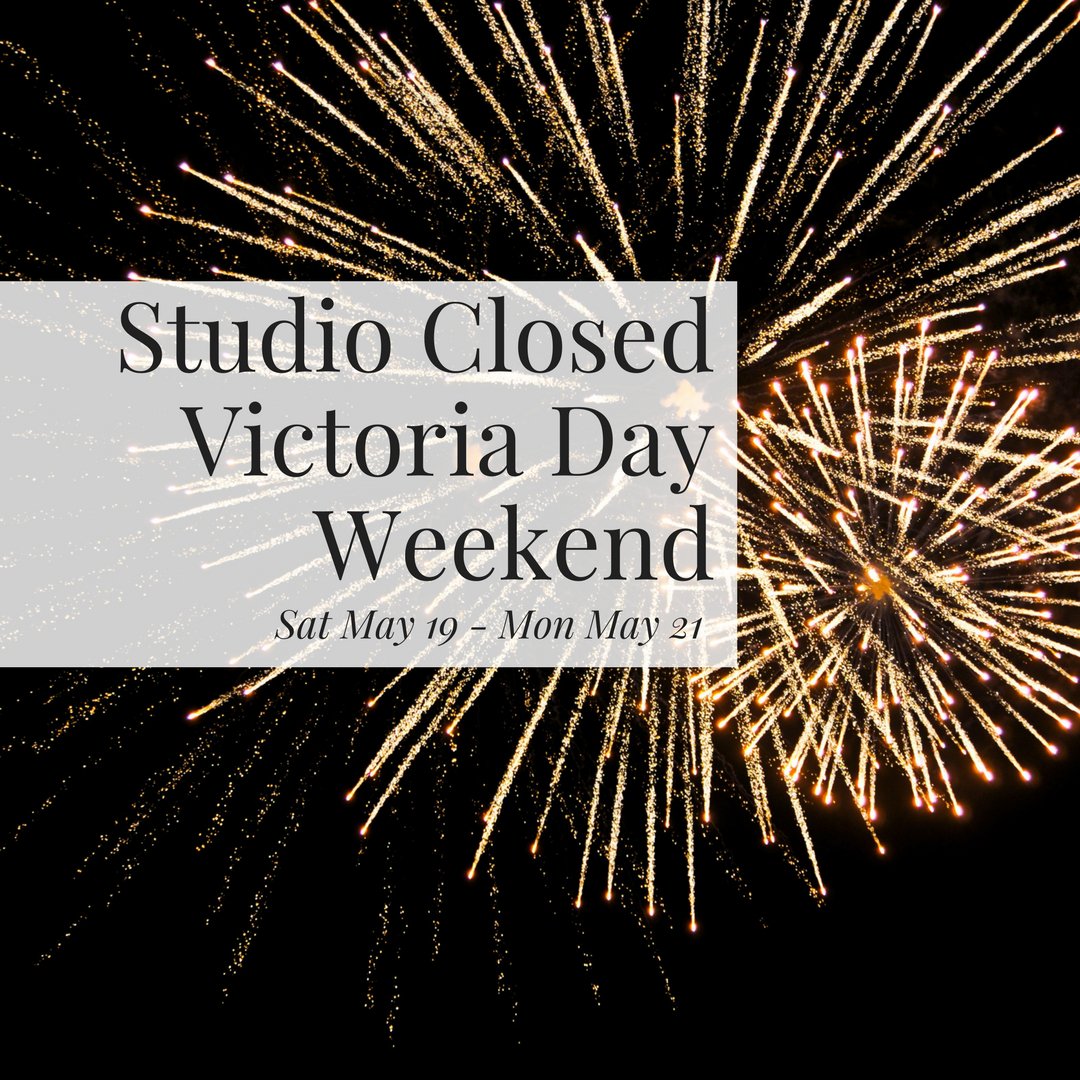 The studio will be closed for Victoria Day Long Weekend, Sat May 19 - Mon May 21, 2018. Enjoy the holiday! #IRDance #Info4Parents